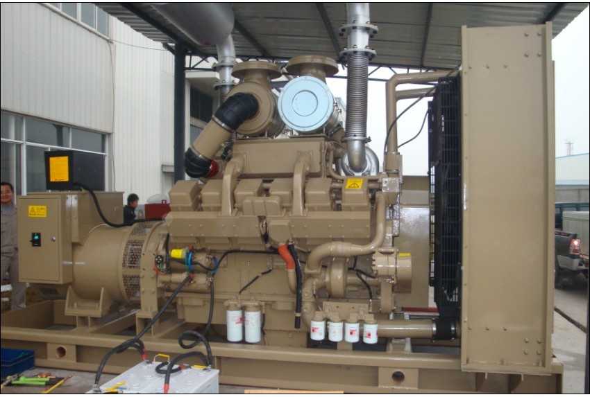 双城应急800kw康明斯高压系列柴油发电机组